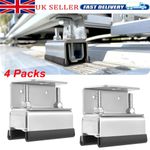 4x Roof Rail Fixing Brackets For Fiat Ducato Boxer Relay 2006 onwards rail solar