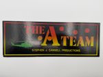 Vintage The A-Team TV Show Original Production Parking Pass 1980's Rare 15x5.5"