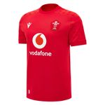 Macron Wales WRU 2026/27 Mens Home Rugby Shirt Red (Sizes S - 6XL)