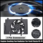 47649 RADIATOR ENGINE COOLING FAN FOR FORD FIESTA VI /V F6JD KVJA F6JB TZJA TZJB