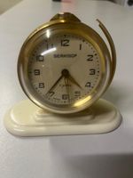 vintage Serkisof Garanti mechanical alarm clock
