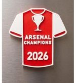 Arsenal Champions 2026 Fridge Magnet