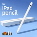 Stylus Pen for iPad 2018-2025, Apple Pencil for iPad 11th A16/10/9/8/7/6 Gen