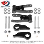 3" Front 2" Rear Leveling Lift Kit Fits for 1998-2011 Ford Ranger 4X4 2WD Edge