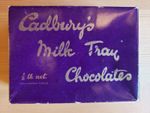 Vintage packaging box Cadbury's Milk Tray Chocolates empty 1/2 lb box Bournville