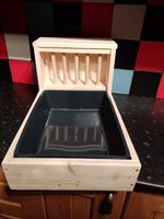 Rabbit Litter Box with Hay Rack