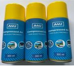 3x300ml  Compressed Air Duster Gas Spray Cleaner MAX POWER  HFC Free Can