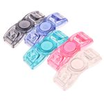 1Pair Swimming Goggle Buckle Goggles Lock Adjuster Strap Button Fastener Clip