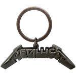 Metallica 3D Band Logo Keyring Keychain One Size