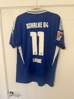 BRYAN LASME SCHALKE 04 Match Issue Signed Home Shirt with COA 