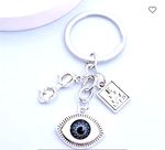 Optician Keyring Optometrist Ophthalmic Cute Eye Optical Gift. UK SELLER
