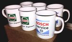 Brand New Original Castrol & Bosch Mugs
