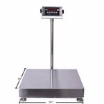 NTEP 16"x16" Bench Scale 300 lb x 0.05 lb Industrial Receiving Platform Digital
