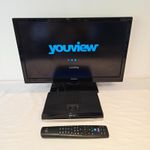 BT YouView DTR-T2100 500GB Freeview+ HD Recorder Box With Remote Fully Working