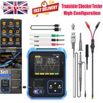 2.4" FNIRSI DSO-TC3 Digital Oscilloscope + USB Microscopes Transistor Tester PWM