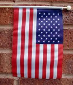 USA HAND WAVING FLAG medium 9" X 6" U.S.A. AMERICAN UNITED STATES OF AMERICA