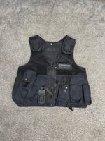 Arktis Black Utility Vest Equipment Tactical Vest Security Patrol Airsoft