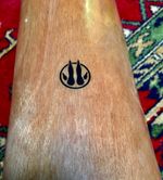 432Hz didgeridoo/Yidaki keys D E F Bruce WixStix