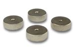 Speaker spike pads shoes feet  15mm silver - Set of 4 pieces