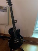 Donner Les Paul Electric Guitar Full Size (Classic Black DLP-124B) Used