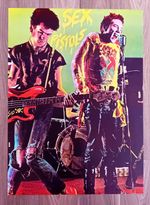 Sex Pistols 1980's Vintage Poster
