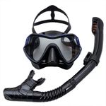 Professional Scuba Diving Silicone Mask Snorkel Set Anti-Fog Tube Swim Equipment