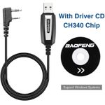 USB PROGRAMMING CABLE FOR BAOFENG UV-5R RADIO - CHIRP COMPATIBLE - UK 