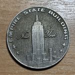 1972 Empire State Building New York, NY Souvenir Coin Medal Token