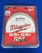Milwaukee M18 FHS254 Mitre Saw Blade 254mm x 30mm 80T Aluminium 2 Pack