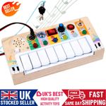 Keyboard Piano Music Montessori Busy Board for Toddlers Sensory Toys for Autism