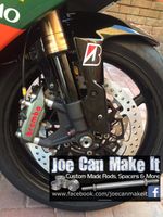Motorcycle Caliper Spacers Custom Made X4 OFF
