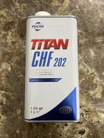 FUCHS TITAN CHF 202 POWER STEERING AND CENTRAL HYDRAULIC FLUID AUTOMOTIVE 1L