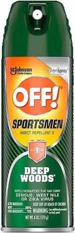 OFF! Deep Woods Sportsmen Insect Repellent 3 Spray 6oz (170g)