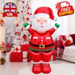1pc Extra Large Standing Santa Claus Foil Balloon - Christmas Holiday Party Deco