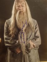 Sir Micheal Gambon Hand Signed  10x8