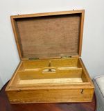 Vintage 1962 RAF Air Ministry Wooden Box 40D/1488 Broad Arrow Tool Box Canteen
