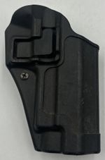 BLACKHAWK SERPA C1209 BLACK POLYMER CQC SIG P220 P226 RIGHT HAND PISTOL HOLSTER.