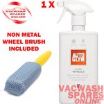 AUTOGLYM CLEAN WHEELS 500ML / STRONG ALLOY WHEEL CLEANER / CARS / VANS / BIKES 