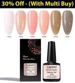CANNI UV LED Soak Off Nail Gel Polish Sakura Pearl Glittered Manicure Varnish