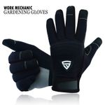 Safety Work Gloves Heavy duty Hand Protection Mechanic Gardening Builders Cut