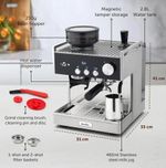 Breville Barista Signature Espresso Coffee Machine with Milk Frother VCF160