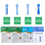50Pcs Blood Glucose Medical Blood Collecting Lancet Needle Diabetes Test 23G-33G