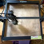 Atomstack A5 Pro 5-10W laser engraver - 455nm. Includes custom wood insert/base.