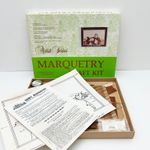 Vintage Marquetry Craft Kit ‘PUFFINS’ 12" x 16" Abbey Marquetry - NEW & UNUSED