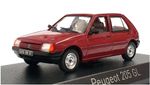 Norev 1/43 Scale Diecast 471719 - 1988 Peugeot 205 GL - Dk Red