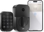 Yale Assure Lock 2 Plus Apple Home Keys Deadbolt with Wi-Fi, Black Suede