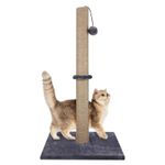 74CM TALL LARGE CAT SCRATCHING POST STRONG NATURAL SISAL POLE HEAVY DUTY BASE