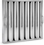 495x495x48mm Stainless Steel Baffle Grease Filter Commercial Canopy Hood
