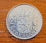 1970 Netherlands 2.5 Gulden coin