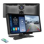 10.26 in Touch Screen Portable Car Wireless Apple CarPlay Android Auto Radio FM
